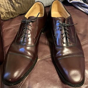 Johnston & Murphy Optima Herren Leder Oxford Elegant Schuhe Größe 11 B/2R - Bild 1 von 12