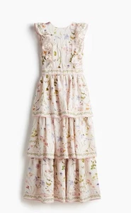 H&M Ruffle Trimmed Maxi Dress - Picture 1 of 5
