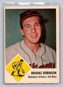 BROOKS ROBINSON 1963 Fleer Baseball #4 Baltimore Orioles HOF 3B A1008 - Picture 1 of 3