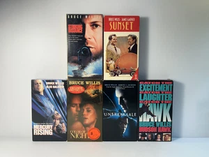 Bruce Willis VHS Lot - 6 Action Movies Collection - Picture 1 of 14