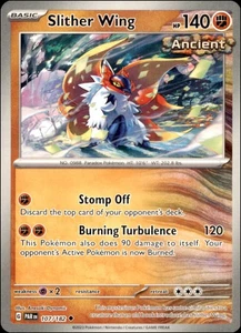 Pokemon - 2x Slither Wing #107/182 - SV04: Paradox Rift Uncommon - Bild 1 von 2