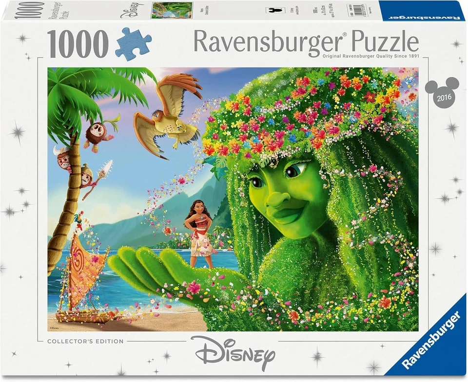Disney Moana Puzzle 1000 Piece Collectors Edition Disney Puzzle - Image 1 of 3