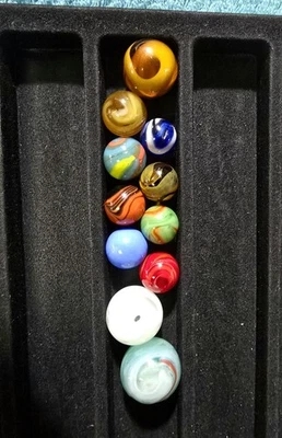 M.F. CHRISTENSEN, CHRISTENSEN SLAGS, SHOOTERS, 2,3 COLOR, HYBRIDS. - Image 1 of 2