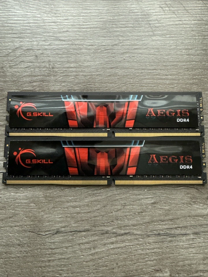 G.SKILL Aegis 16GB (2x8GB) DDR4-3200MHz CL16-18-18-38 1.35V Arbeitsspeicher Kit - Bild 1 von 2