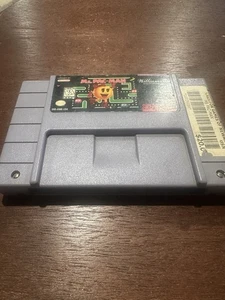 Ms. Pac-Man (Super Nintendo SNES, 1996) Auténtico Probado ¡Funciona muy bien!! - Imagen 1 de 2