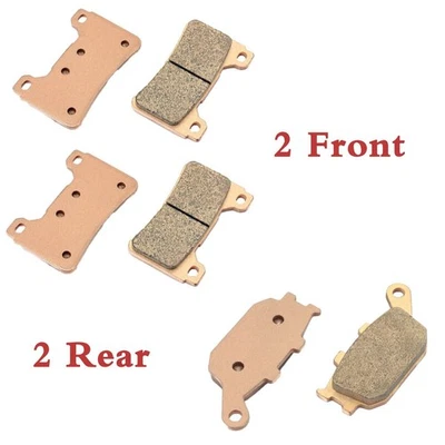 3X Front + Rear Brake Pads for Honda CBR600RR CBR 600RR 2005-2006 FA390 FA174 - Image 1 of 4
