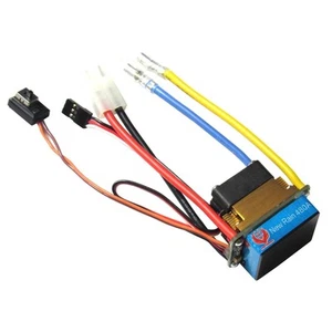 480A 3-Modes New ESC Brushed Speed Controller for 1/10 RC Buggy Rock Crawler Car - Picture 1 of 16