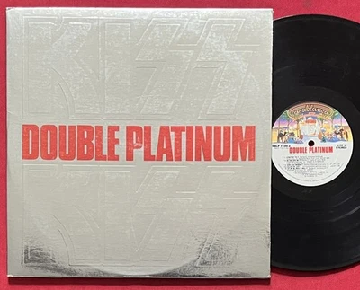 KISS~DOUBLE PLATINUM 2 LP (1978) ORIG PRESS VG+ CASBLANCA NBLP 7100-2 - Image 1 of 2