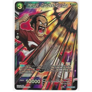 Dragon Ball Super Hercule Proudest Grandpa TB2-029 SR Bandia 2018 Sleeved CCG - Picture 1 of 2