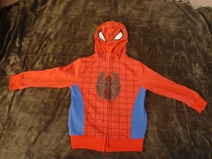 Epic Threads Size 6 Boys Marvel Spiderman Full Zip Hoodie - Picture 1 of 5
