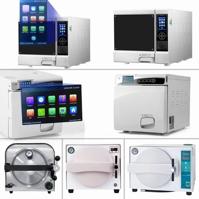 Esterilizador de vapor clase B de esterilización a vapor autoclave dental 18L/22L con impresora Foto 1 de 4