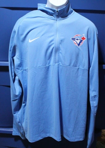 New Toronto Blue Jays Nike Cooperstown Element Half-Zip Jacket Men's XLarge MLB Cover