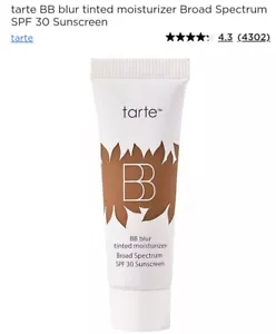 Tarte BB Tinted Treatment Primer Broad Spectrum Spf 30 Sunscreen ~ Deep - Picture 1 of 3
