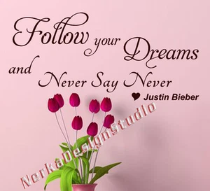 PEGATINAS DE PARED JUSTIN BIEBER Vinilo Pared Arte Calcomanía PARED COTIZACIÓN DE PARED Música Pared S17 - Imagen 1 de 9