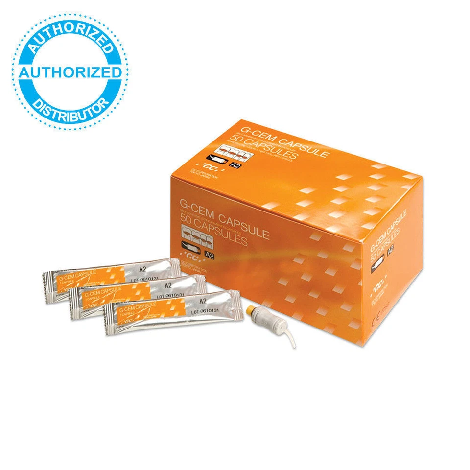 Cápsula GC G-CEM A2 / AO3 / BO1 / Translúcida / Cápsulas Surtidas 50 x 0,17 ml Foto 1 de 1