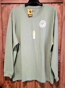 Carhartt Shamrock T-Shirt Mens 2XL Loose Fit LS Green TK6218 Graphic NWT - Picture 1 of 11