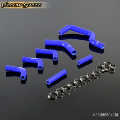 Blue Silicone Radiator Coolant Hose Calmps Kit Fit For 05-06 Ducati Monster S4RS - Image 1 of 4