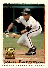1995 Topps San Francisco Giants Baseball Card #574 John Patterson