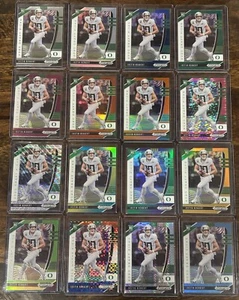 Justin Herbert RC 2020 Panini Prizm Draft Picks Rainbow! /30 Oregon Chargers - Picture 1 of 2