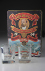 Jack Daniels 1904 Gold Medal No.7 Tennessee Whiskey Large Tin Box w/ 2 Glasses