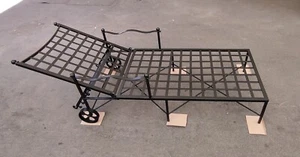 SDRAIO . LETTINO PRENDI SOLE Acciaio Inox . Realizzazioni Personalizzate . 1956 - Imagen 1 de 7