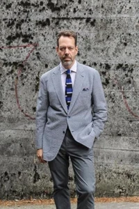 Para hombres Traje Seersucker Abrigo de Verano Chaqueta Informal Ocio Baile de graduación Fiesta Blazer - Imagen 1 de 11
