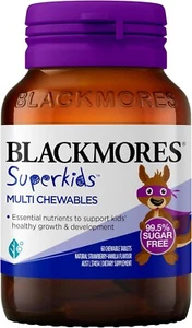 Blackmores Superkids Multi Chewables 60 Tablets,,.AU - Picture 1 of 3