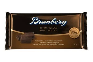 Brunberg Dark chocolate 53 % 150g (Set of 10 bars = 1.5kg) - Picture 1 of 1