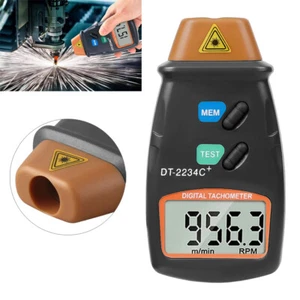 LCD Display Tach Meter Non-contact Digital Tachometer Motor Speed Measuring Tool - Picture 1 of 11