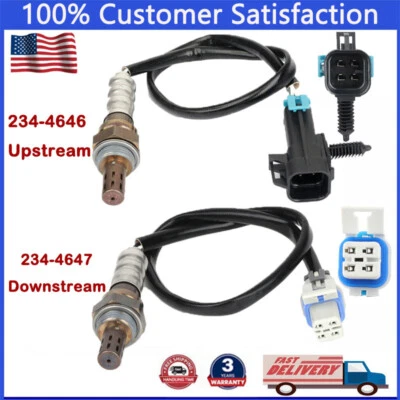 Sensor de oxígeno superior + inferior de 2 piezas para Buick Allure Lacrosse 2005 2006 2007 3,8 L V6 Foto 1 de 4