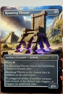 Roaming Throne Proxy Card with Custom designed art - Picture 1 of 2