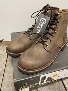 Chippewa Logging Chukka Engineer Boots 6" NC2080 Classic Apache Mens 12 EE Wide - Picture 1 of 8