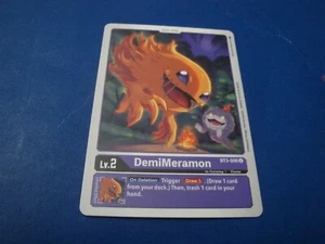 Digimon DemiMeramon BT3-006 U NM/M Special Release - Picture 1 of 2