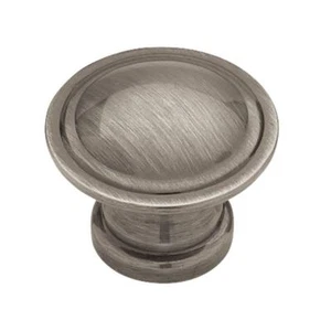 Ridge Knob Kitchen Cabinet Dresser Hardware Pewter  - Picture 1 of 3