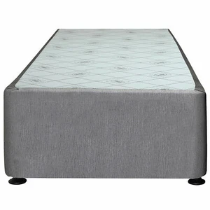 Sealy Long Single Spacesaver Base - Blank In Charcoal - 728214 - Picture 1 of 4