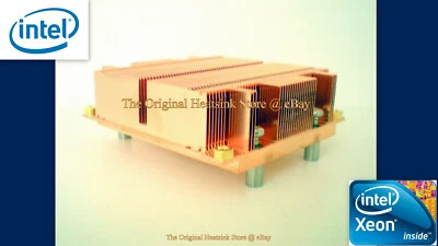 Genuine Intel 1U Heatsink for Xeon Quad Core 5300 Series CPU Socket LGA 771 New	 - Image 1 of 4