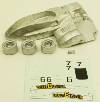 side-car "ÖKM Klaffenböck/Parzer" sans Figures non peint 1/18 métal blanc/étain - Photo 1/2