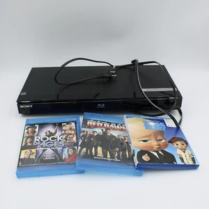 Sony BDP-S360 Blu-ray Disc/DVD Player For Parts or Repair No Remote & 3 Blu-Ray - Picture 1 of 8
