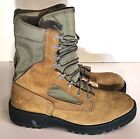 BELLVILLE LEATHER BOOTS - MILITARY, HUNTING, CAMPING, Size 8 R Coyote Brown