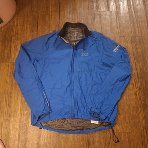 Gore Bike Wear Jacket Men's XL Blue Gore-Tex Paclite Shell Nylon Windproof - Picture 1 of 11