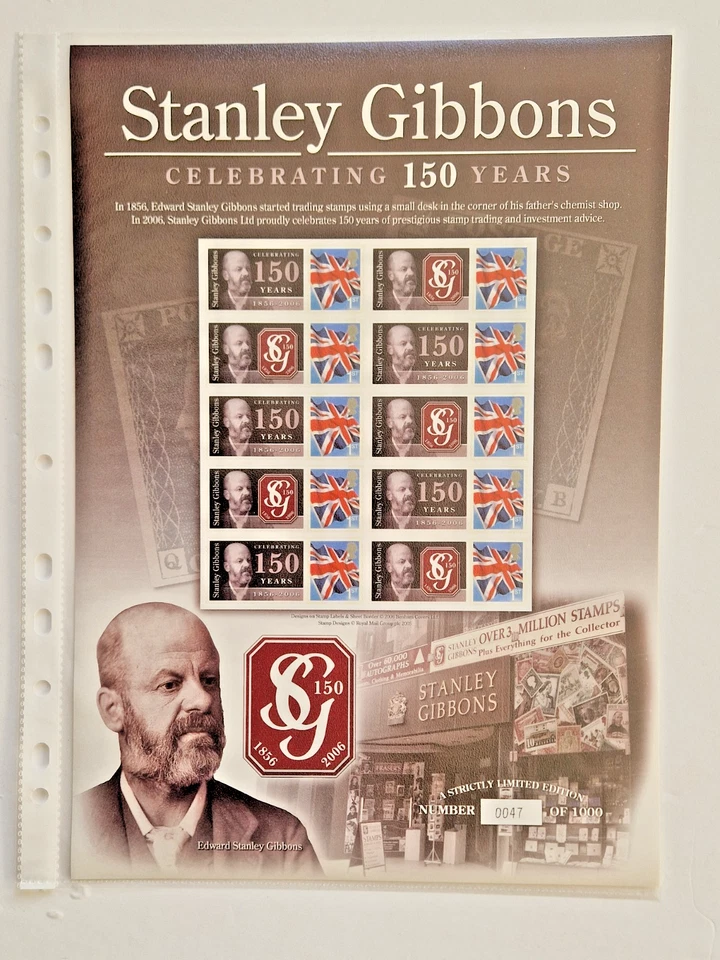 GB 2006 Royal Mail Smilers Stamp Sheet Stanley Gibbons Ltd Edition No 47 - Image 1 of 1