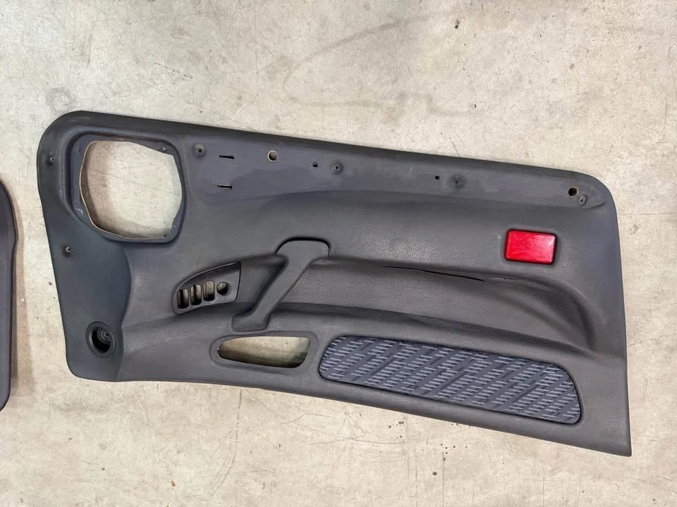 Mitsubishi 3000gt door cards panels 1995 dodge stealth 3k  DK GREY  - Image 1 of 4