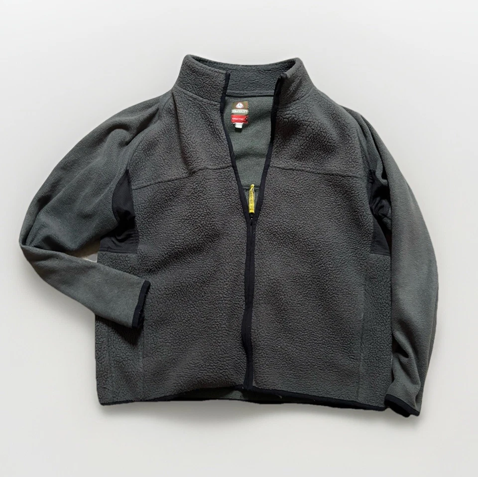 Chaqueta de snowboard Burton polar para hombre XL verde táctica Polartec cremallera completa Foto 1 de 3