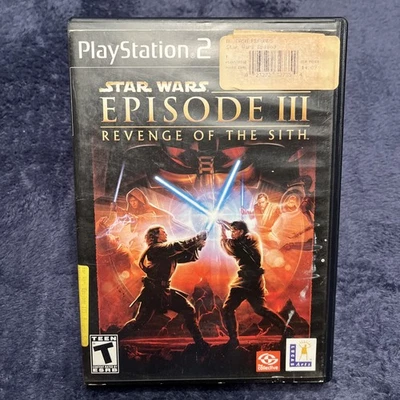 Star Wars episode III 3 Revenge of the Sith PS2 PlayStation 2 CIB w/ manual - Image 1 of 3