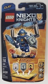 LEGO NEXO KNIGHTS 70330 Ultimate Clay &ndash; Sealed NEW Box 2016 Retired Set