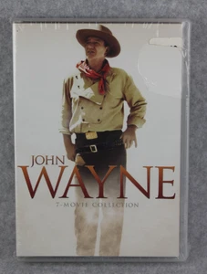New John Wayne 7 Movie Collection DVD Set Alamo Big Trail Comancheros Undefeated - Picture 1 of 5