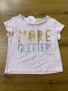 Mud Pie Girl Size 24m/2T NWT! Sequin/glitter! More glitter! ✨ Button At Neck - Picture 1 of 14