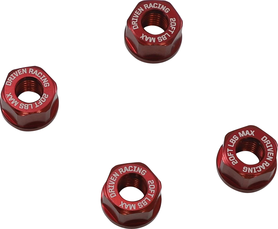 Driven Sprocket Nuts M8 x 1.25 Red DSN-02-RD - Image 1 of 1