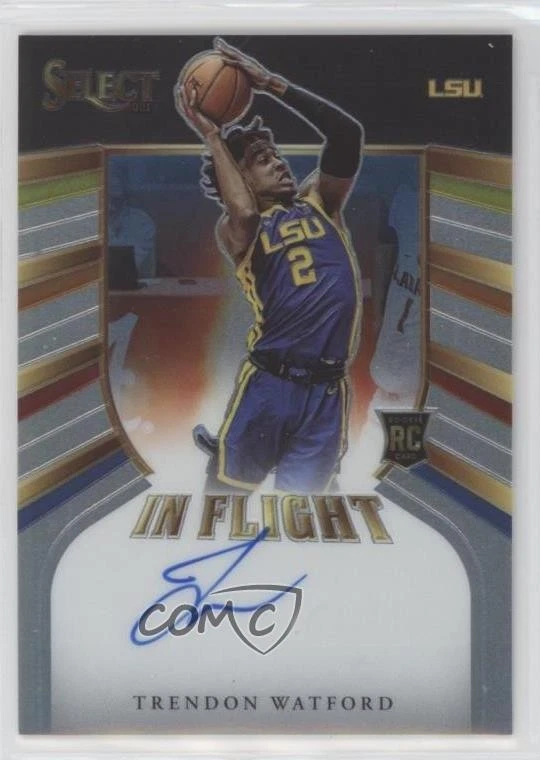 2021-22 Panini Chronicles Draft Picks /99 Trendon Watford #IFS-TD Rookie Auto RC - Image 1 of 2