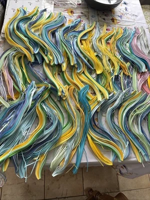 Joblot Of Quilling Papers 1-5mm Assorted Colours. Fantastic Buy - Image 1 of 4